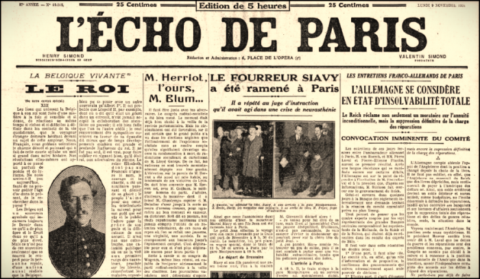 L'Echo Paris 1931.11.09 Belgique vivante.png