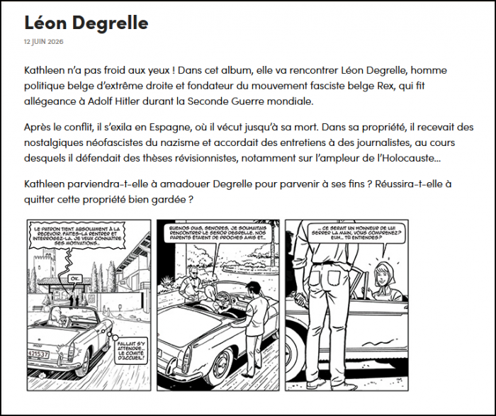 soirmag,pierre stéphany,mégalomanie,camelot du moi,frédéric saenen,seraing,hal,guerre civile,de gaulle,hannibal,rivarol,cercle des amis de léon degrelle,maréchal pétain,sigmaringen,légion d'honneur,édouard degrelle,jean-robert debbaudt,feld,rené henrotay,christophe burgeon,pablo cuevas,pierre laval,otan 66,patrick weber,baudouin deville,werner,serge algoet