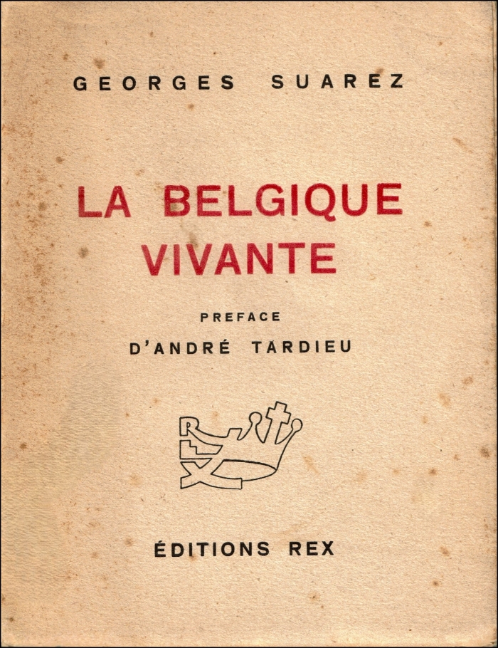 georges suarez,andré tardieu,l'écho de paris,paul van zeeland,mgr picard