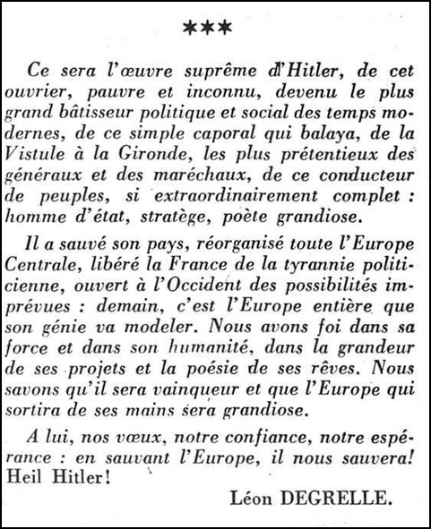 josé luis rodríguez jiménez,caudillo,anne lemay,léon-marie degrelle,carlina,enrique durán,josé luis jerez riesco,jean-michel charlier,wim dannau,oslo,robert du welz,heinkel,speer,playboy,jean-louis urraca,standartenführer,otto skorzeny,marie-christine degrelle,telstar,marcel lemay,jean lemay,michel lemay,philippe dutilleul,léopold iii,martin conway,pierre daye,comte capelle,henri de man,victor matthys